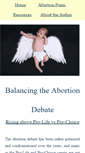 Mobile Screenshot of abortion.wholesomebalance.com