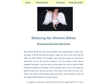Tablet Screenshot of abortion.wholesomebalance.com